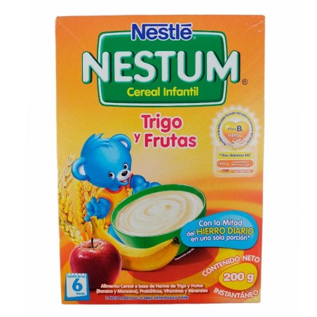 Nestum Nestlé Trigo y Frutas 200gr