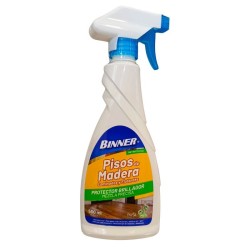 Protector Brillador Para Pisos De Madera Bambu Binner X500Ml