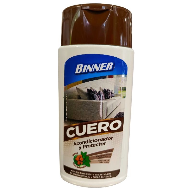 Acondicionador Y Protector Para Muebles De Cuero Binner X300Ml