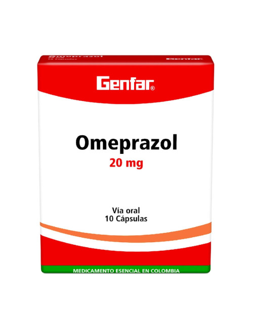 Omeprazol X20Mg X10 Capsulas