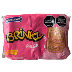 Galletas Brinky Sabor a Fresa X12UND