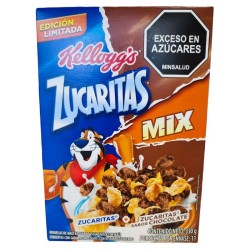 Cereal Kellogg´s Mix  Zucaritas+Zucaritas Sabor Chocolate 330g