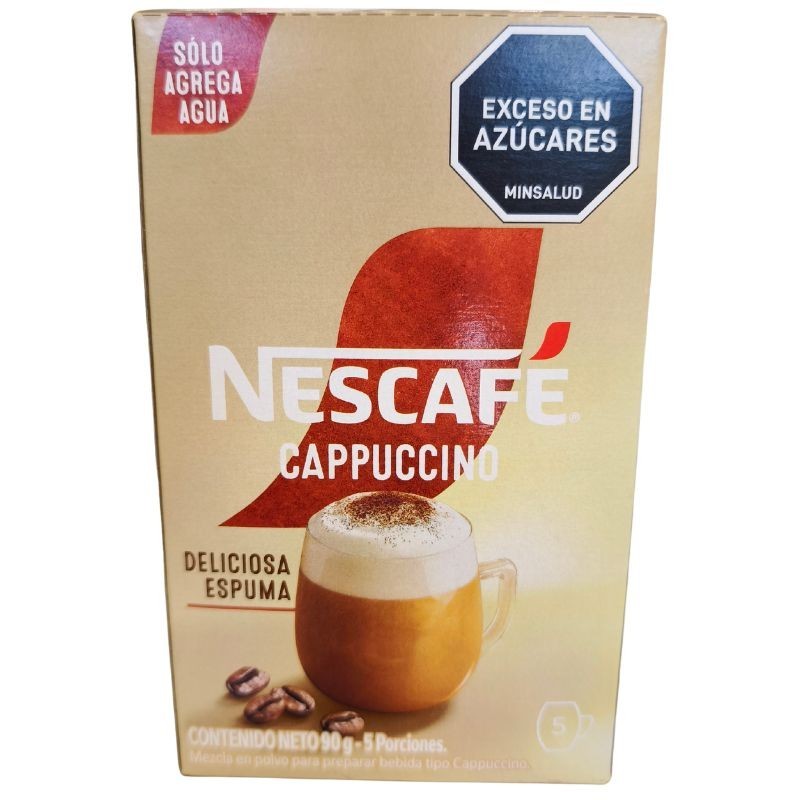 Cafe Instantaneo Nescafe Sabor Cappuccino X90Gr