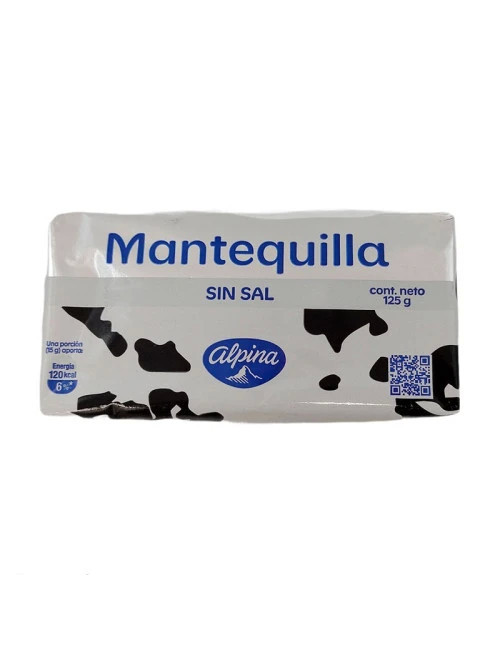 Mantequilla Alpina sin Sal...