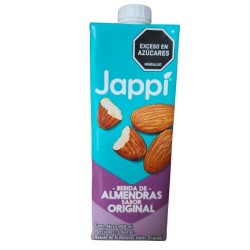 Bebida De Almendras Sabor Original Jappi X900ml