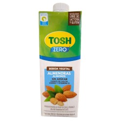 Bebida De Almendras Tosh Zero Sin Azucar X1000Ml