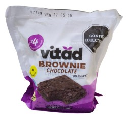 Brownie Vitad Chocolate X4unidades X46Gr C/U