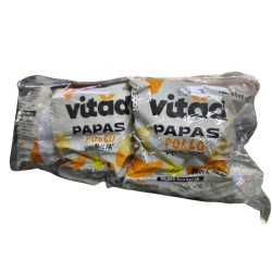 Papas Vitad De Pollo Lonchera X6 Unidades