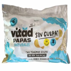 Papas Vitad Naturales Lonchera X6 Unidades