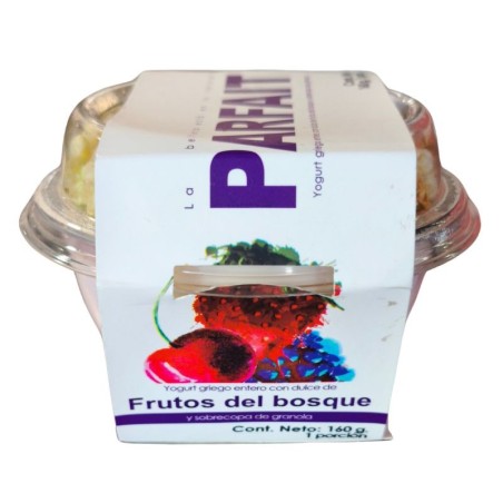 Yogurt Griego Sabor Frutos Del Bosque Y Sobrecopa De Granola Dejamu X160Gr