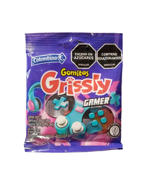 Gomitas Grissly Gamer x40gr