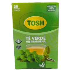 Te Verde Tosh Hierbabuena X20 Unidades