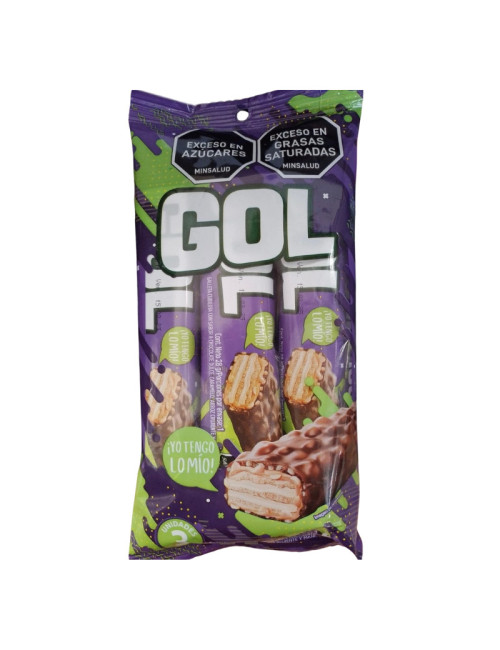 Chocolate Gol 3Und X84gr