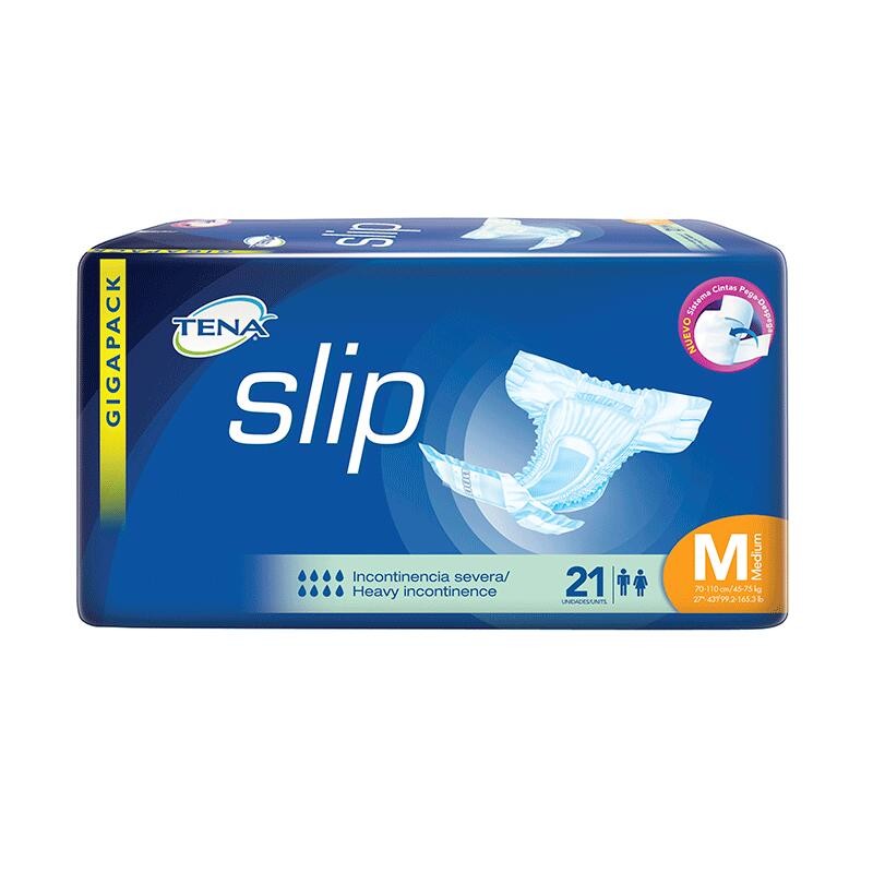 Pañal Tena Slip M 21 Und