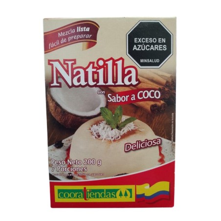 Natilla Cooratiendas De Coco X200G