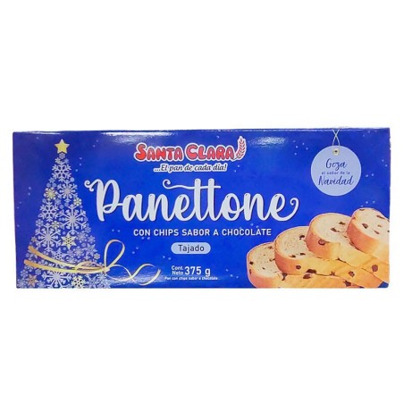 Panettone Chips de Chocolate Tajado Santa Clara 375gr