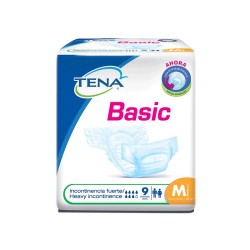 Pañal Tena Basic M 9 Und