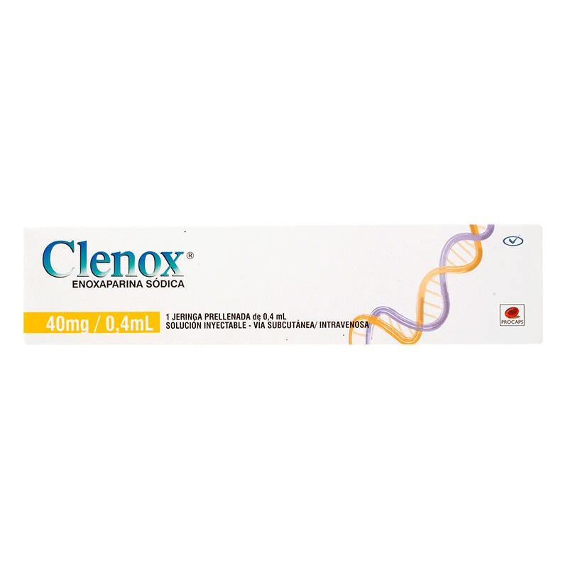 Clenox 1 Jeringa Prellenada 40mg