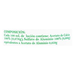 Acetato de Aluminio Licol Loción 120mL