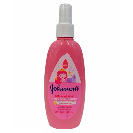 Spray Desenredante Johnson's Baby Gotas de Brillo 200ml