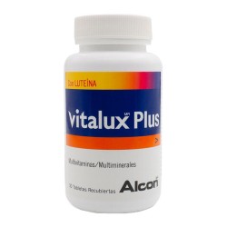 Vitalux Plus Alcón 30 Tabletas