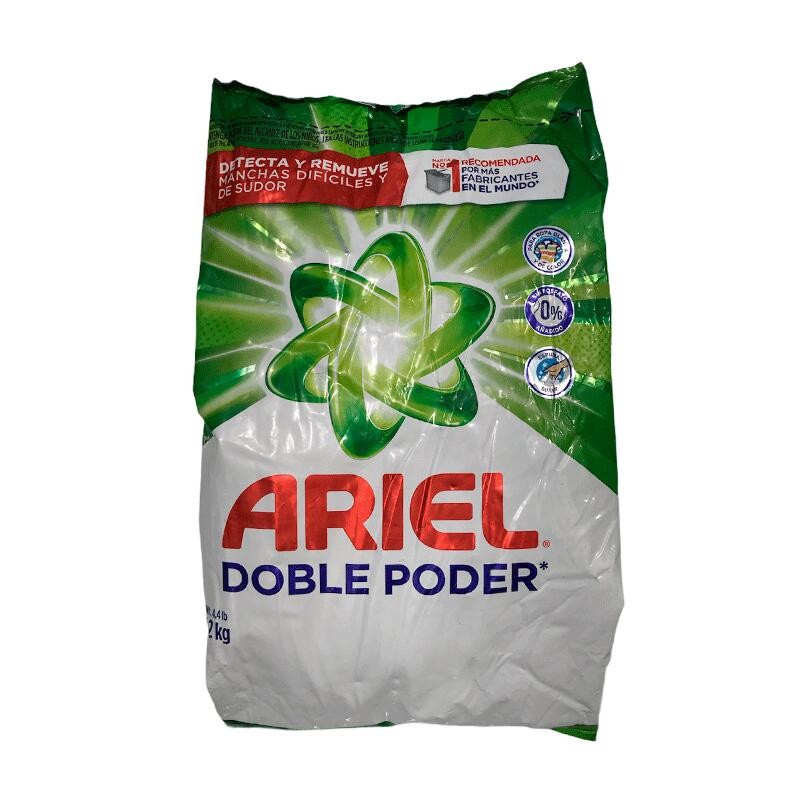 Detergente Ariel Doble Poder 2000gr