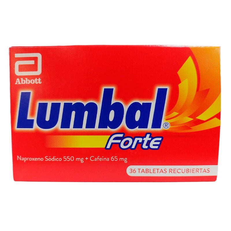 Lumbal Forte Fracción 6 Tabletas