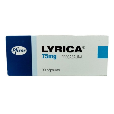 Lyrica Pfizer 30 Cápsulas 75mg