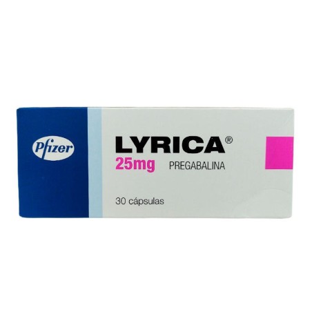 Lyrica Pfizer 30 Cápsulas 25mg