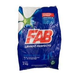 Detergente Fab Lavado Perfecto 2000gr