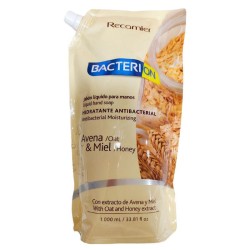 Jabón Líquido Bacterion Avena Y Miel 1000ml