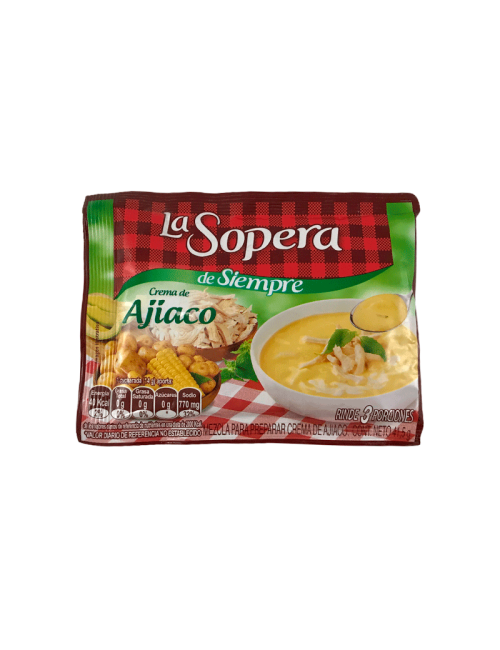 Crema de Ajiaco La Sopera...
