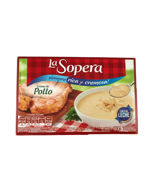 Crema de Pollo La Sopera 85gr