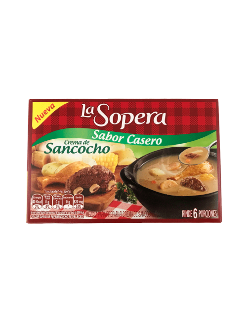 Crema de Sancocho La Sopera...