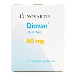 Diovan Novartis 28 Tabletas 80mg