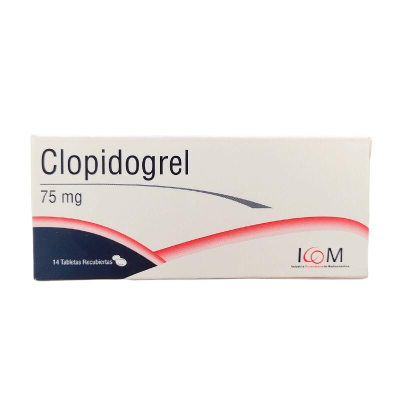 Clopidrogel Icom 14 Tabletas 75mg