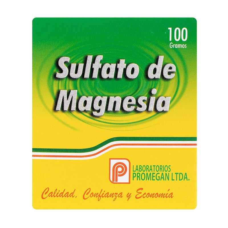 Sulfato De Magnesia Promegan 100gr