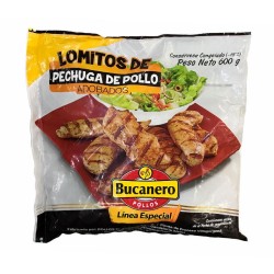 Lomitos De Pechuga De Pollo Adobado Bucanero 600gr