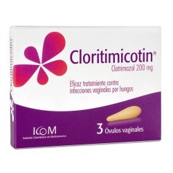 Cloritimicotin Icom 3 Óvulos 200mg