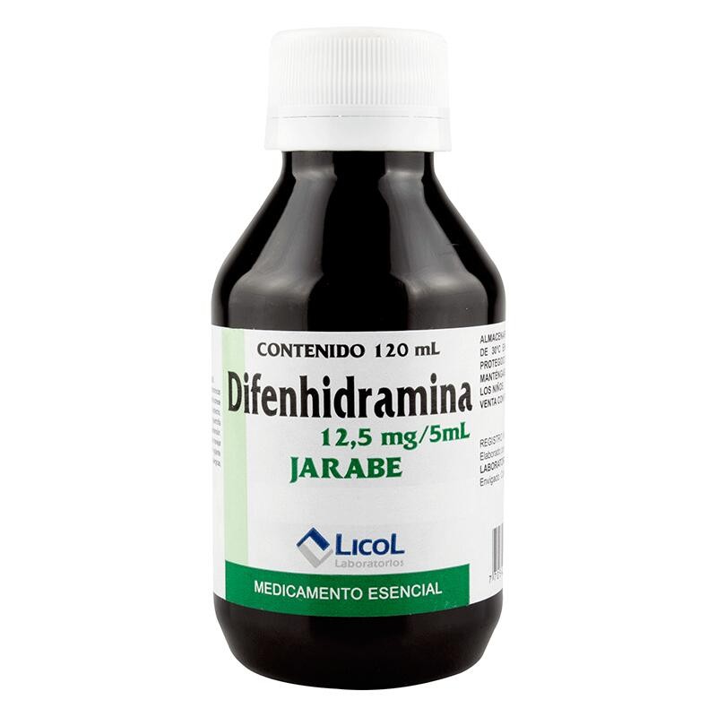 Difenhidramina Licol Jarabe 120ml