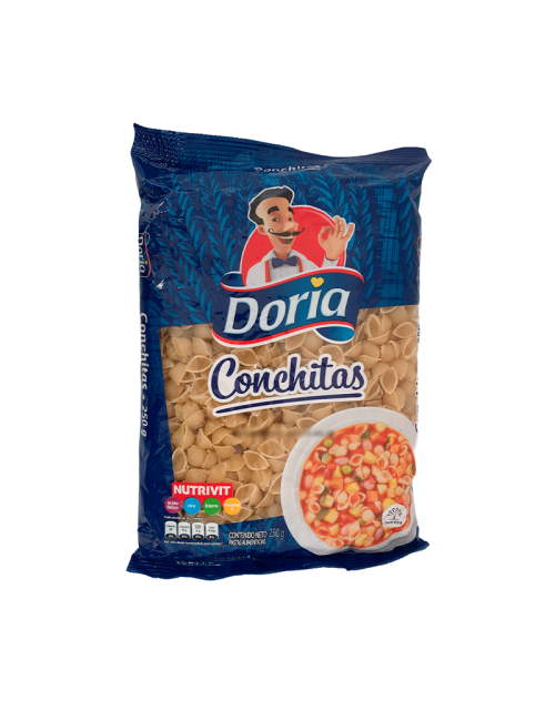 Pasta Conchitas Doria250gr