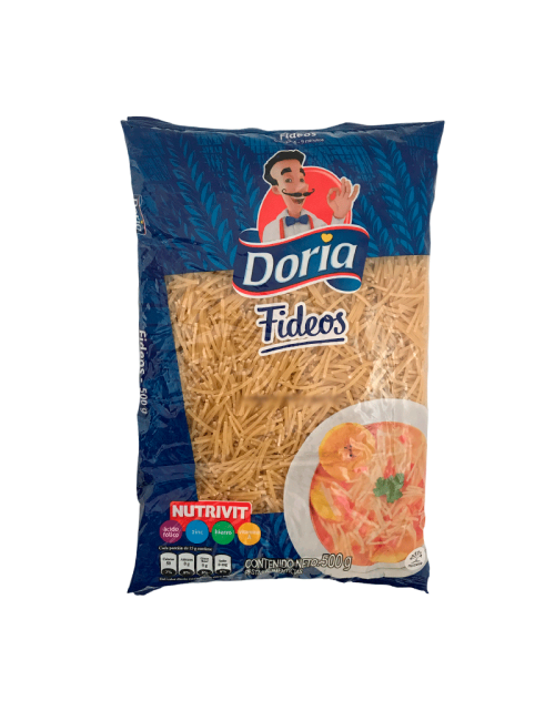 Pasta Fideos Doria 500gr