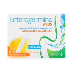 Enterogermina Plus Sanofi Fracción 1 Ampolla 5mL