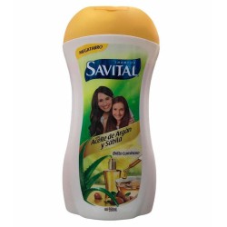 Shampoo Savital Aceite de Argán y Sábila 550mL