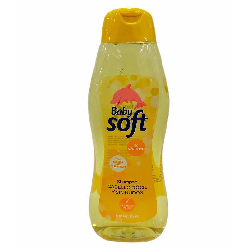 Shampoo Baby Soft Cabello Docil 800ml