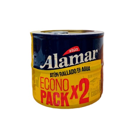 Atún rallado en Agua Alamar 150gr 2unds