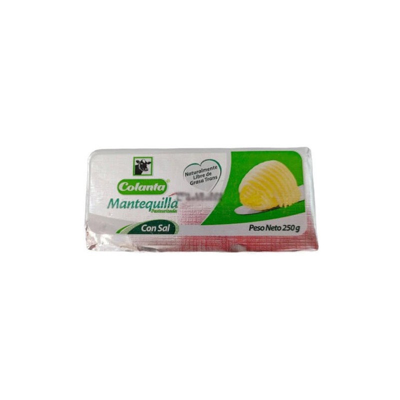 Mantequilla Colanta con Sal 250gr