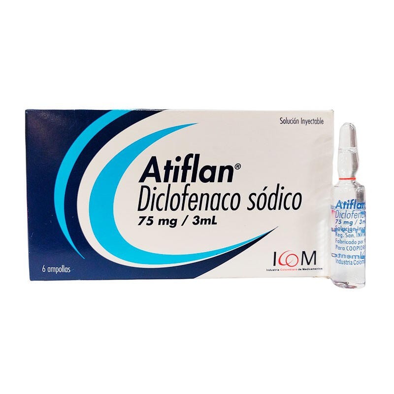 Atiflan Icom Fracción 1 Ampolla 75mg