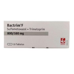 Bactrim F 10 Tabletas 800/160mg