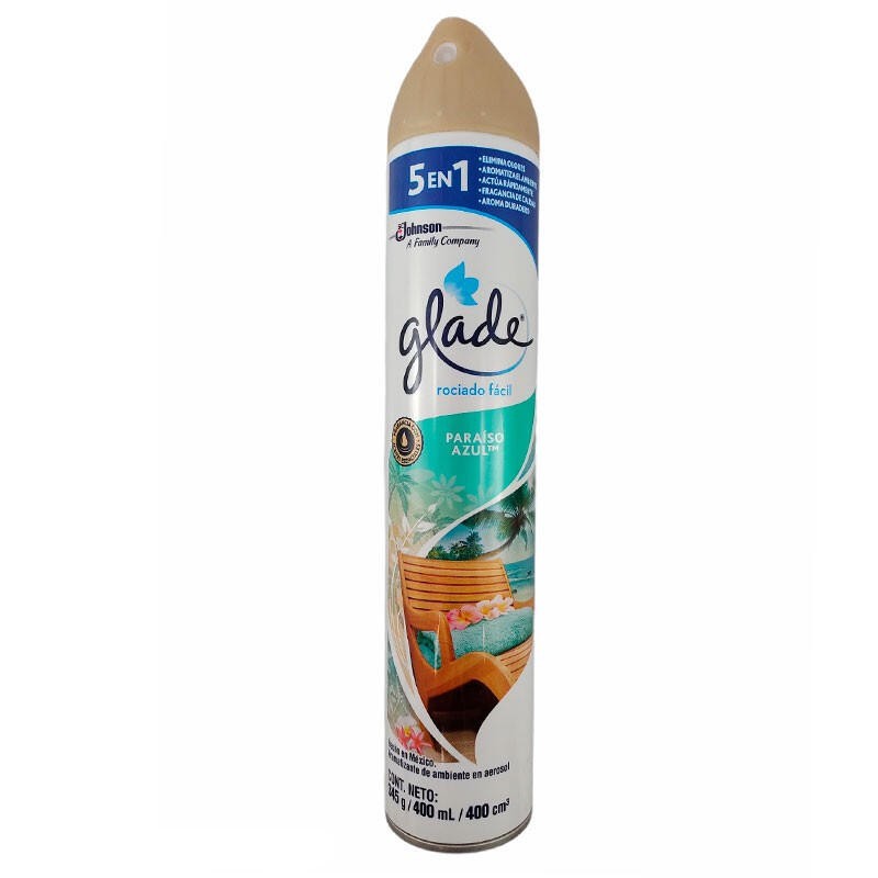 Ambientador Glade Paraíso Azul 400ml